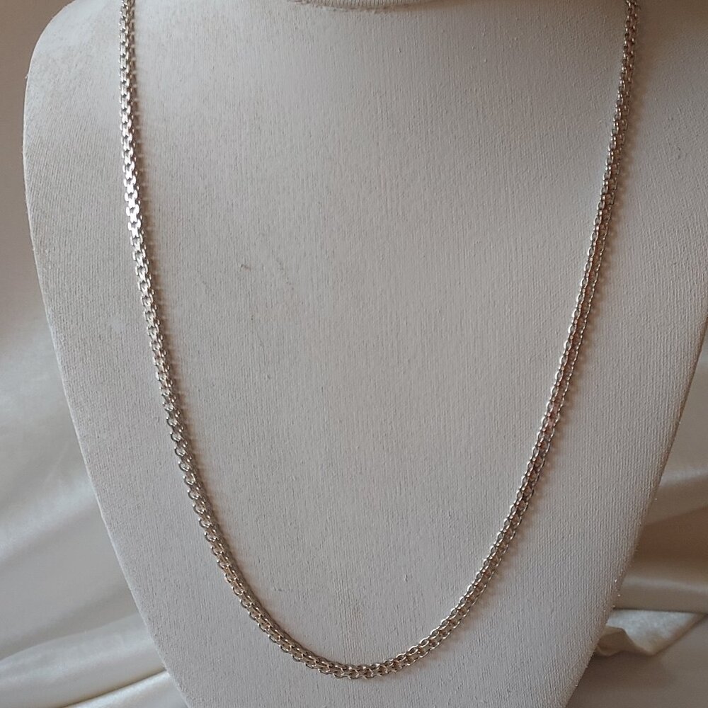 20" unique sterling silver chain